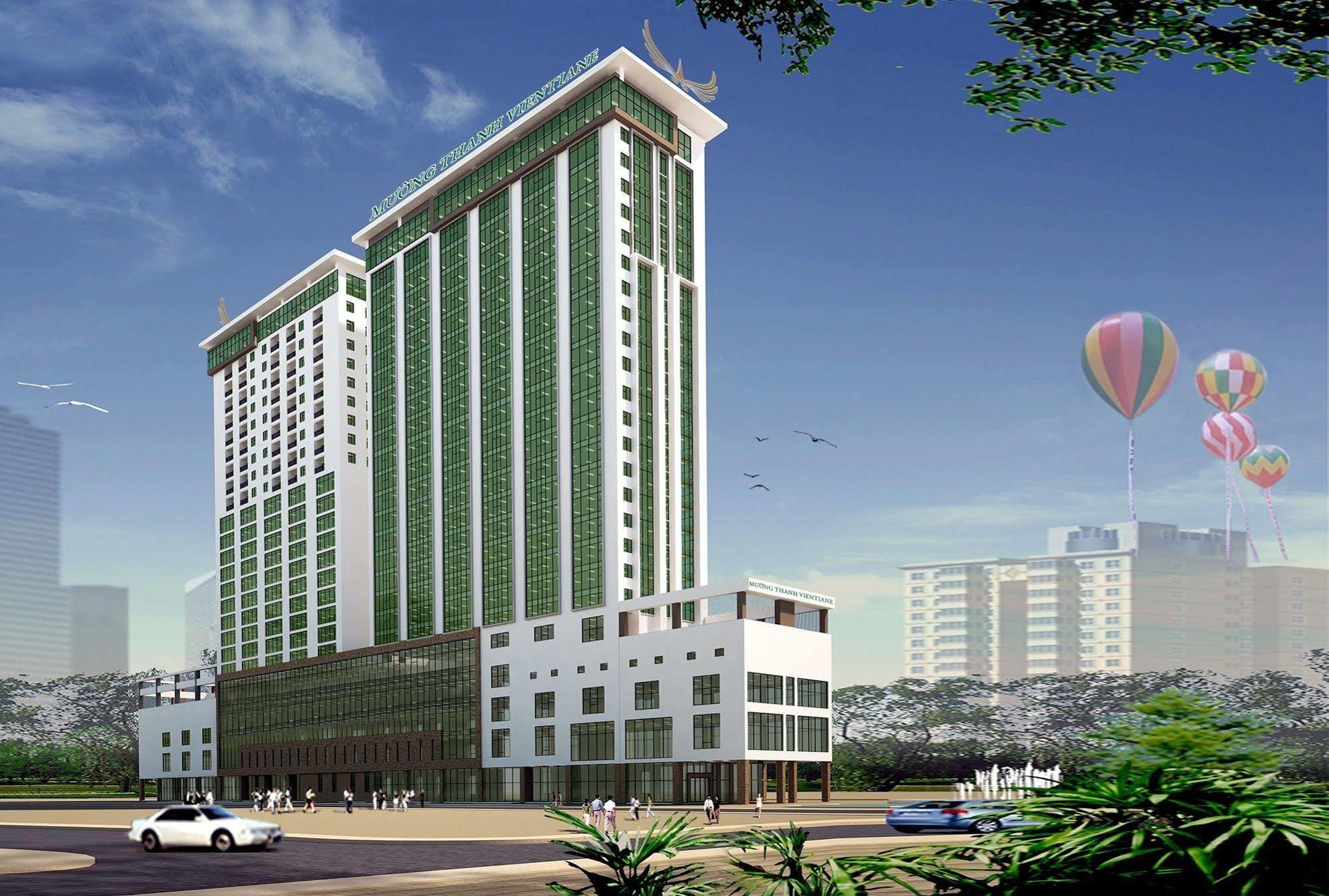 Muong Thanh Luxury Vientiane Hotel Exterior photo